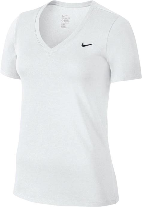 nike soprtshirt damen v neck|V.